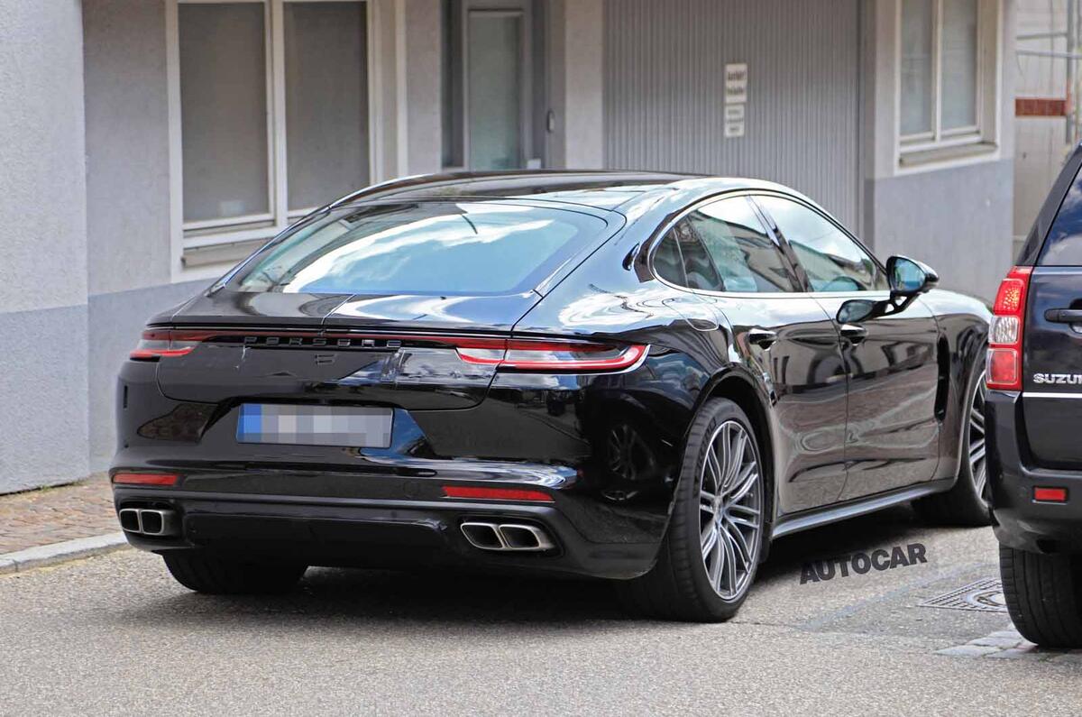 Porsche Panamera 2020 Facelift Spotted Barely Disguised Autocar