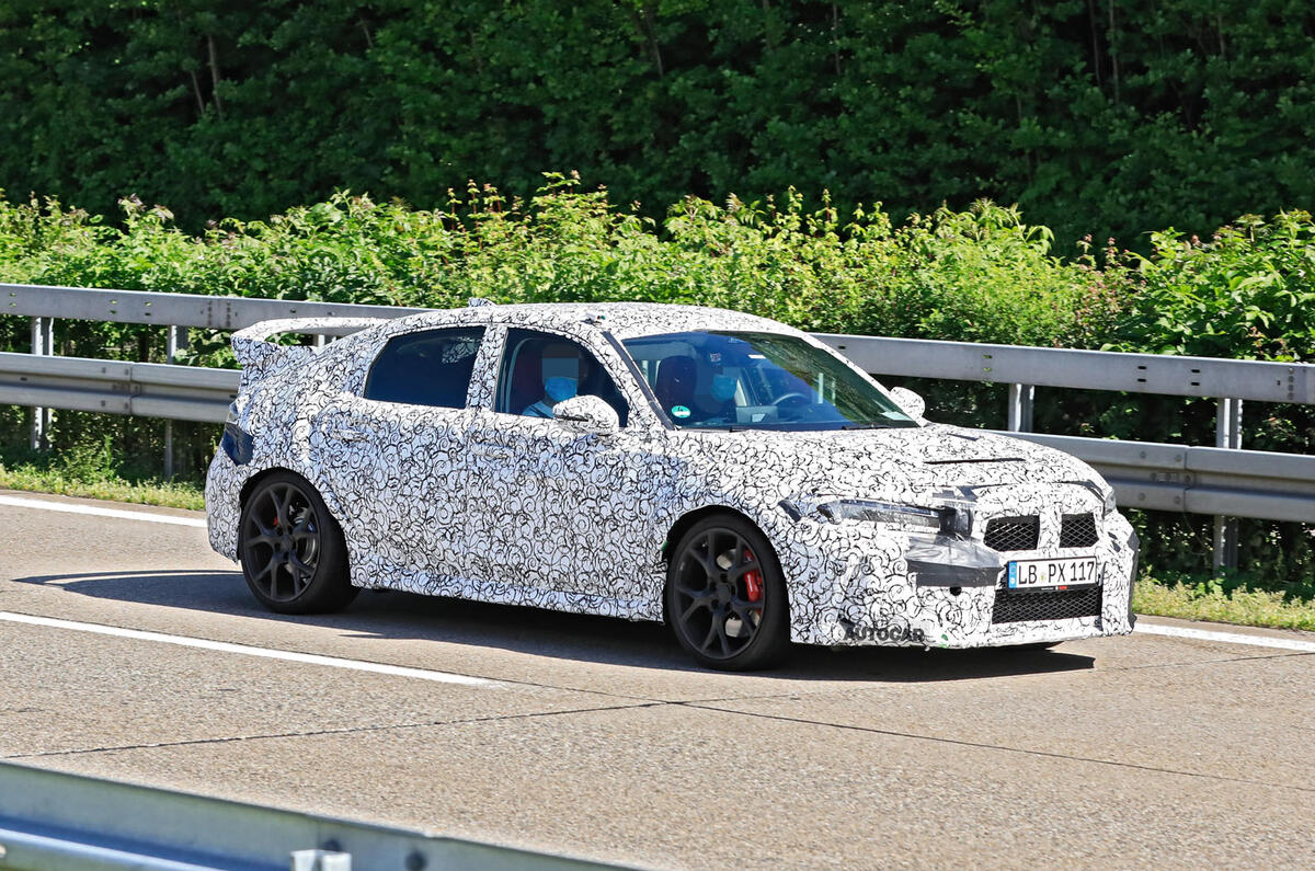 2022 Honda Civic Type R Next Gen Hot Hatch Seen For First Time