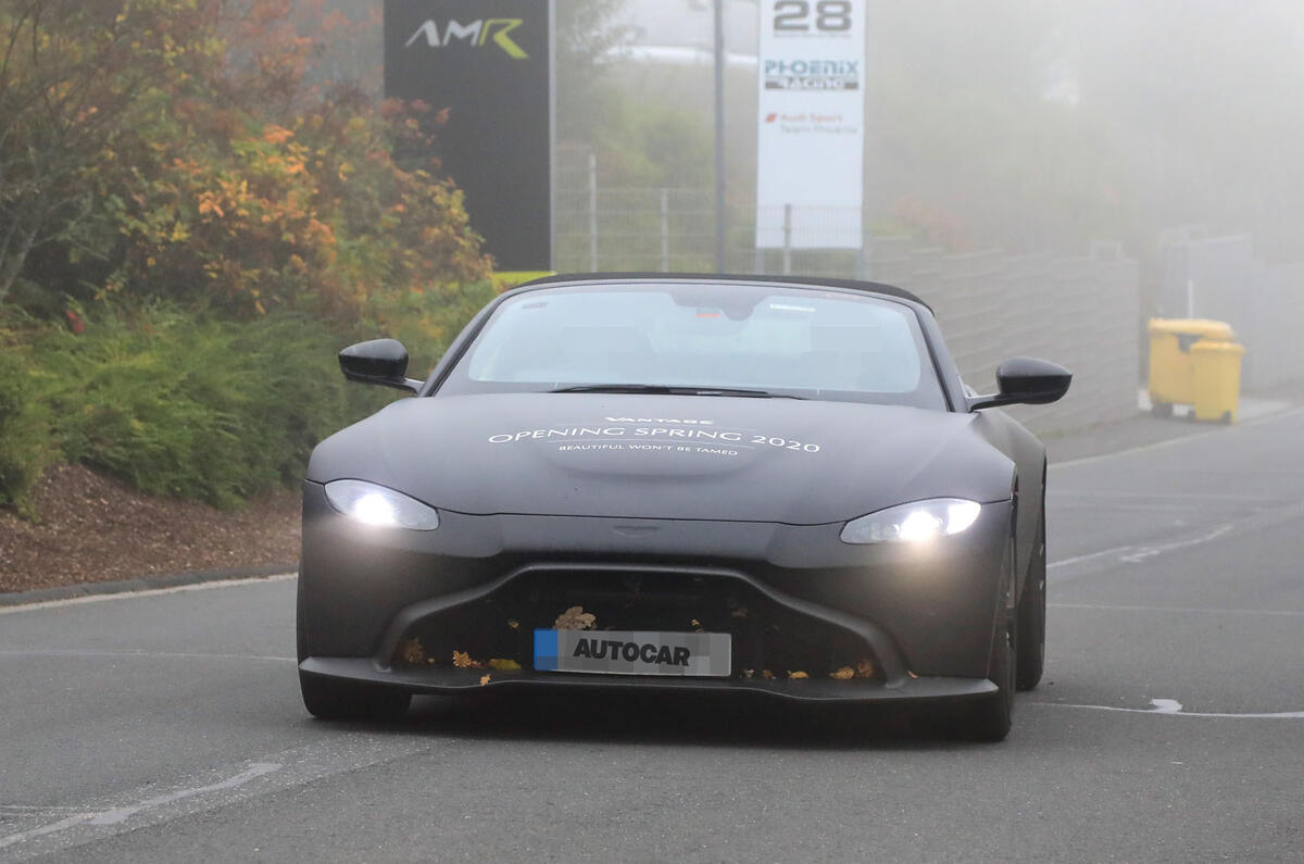 Aston Martin Preparing Vantage Roadster For 2020 Reveal