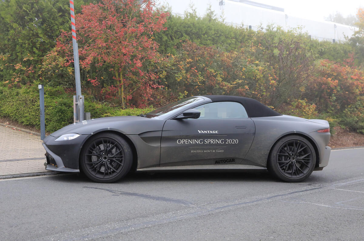 Aston Martin Preparing Vantage Roadster For 2020 Reveal