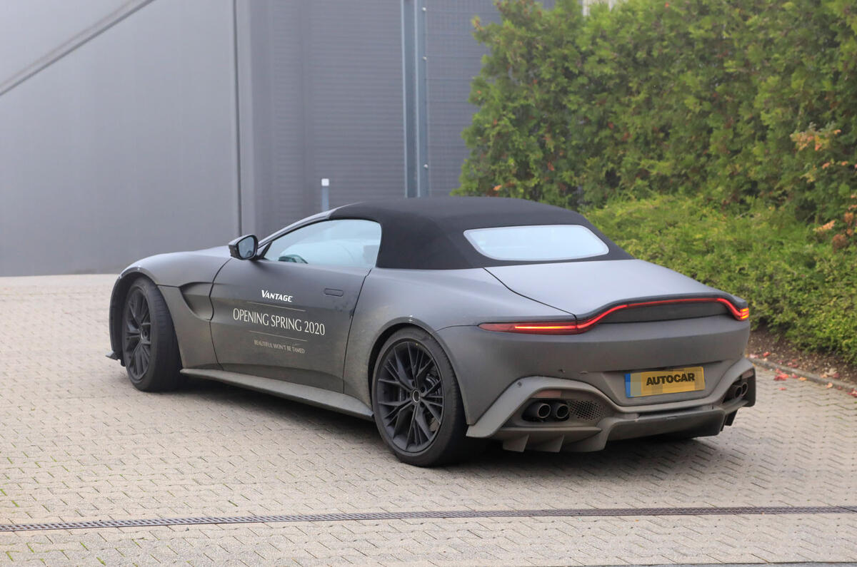 Aston Martin Preparing Vantage Roadster For 2020 Reveal