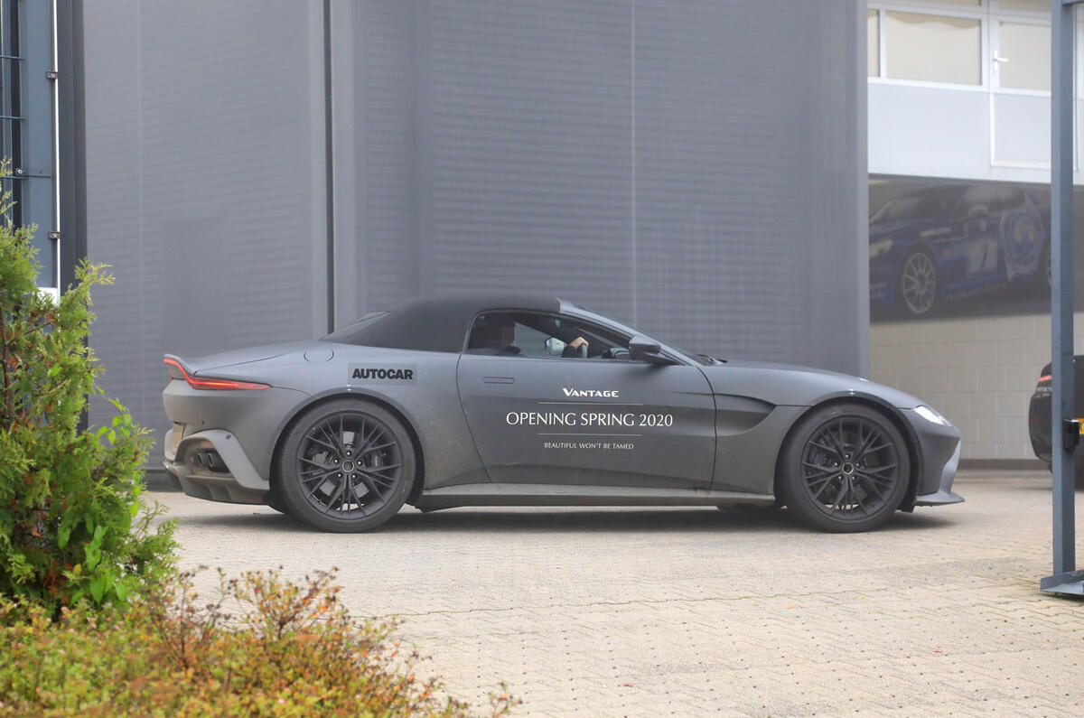 Aston Martin Preparing Vantage Roadster For 2020 Reveal