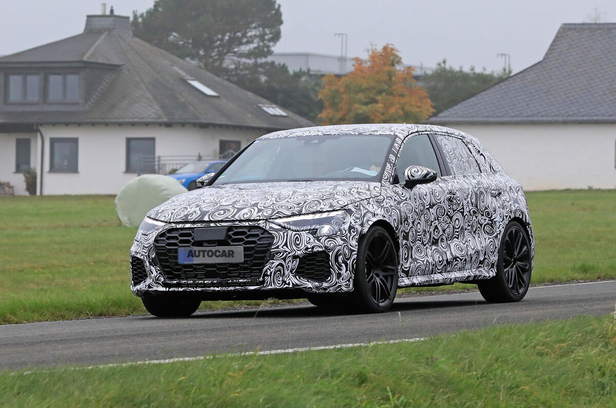 New 2020 Audi RS3 to take fight to AMG with 394bhp | Autocar