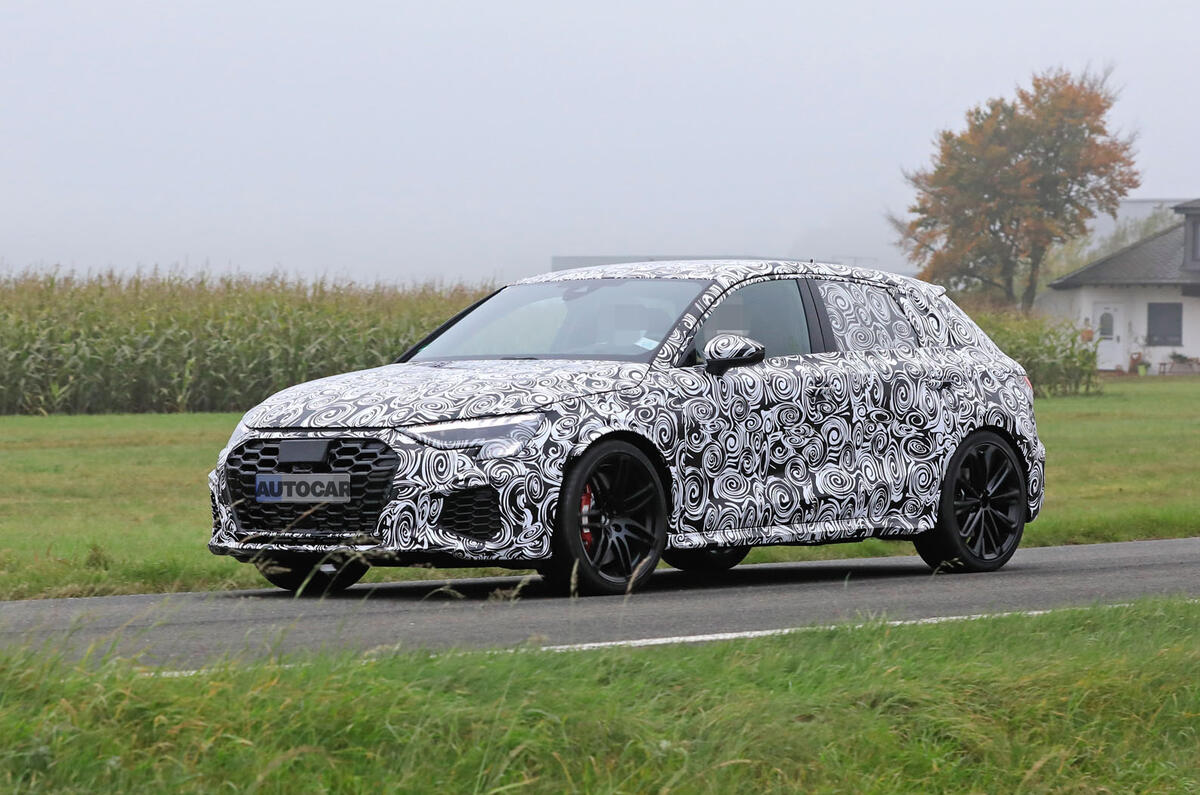 New 2020 Audi RS3 to take fight to AMG with 394bhp | Autocar