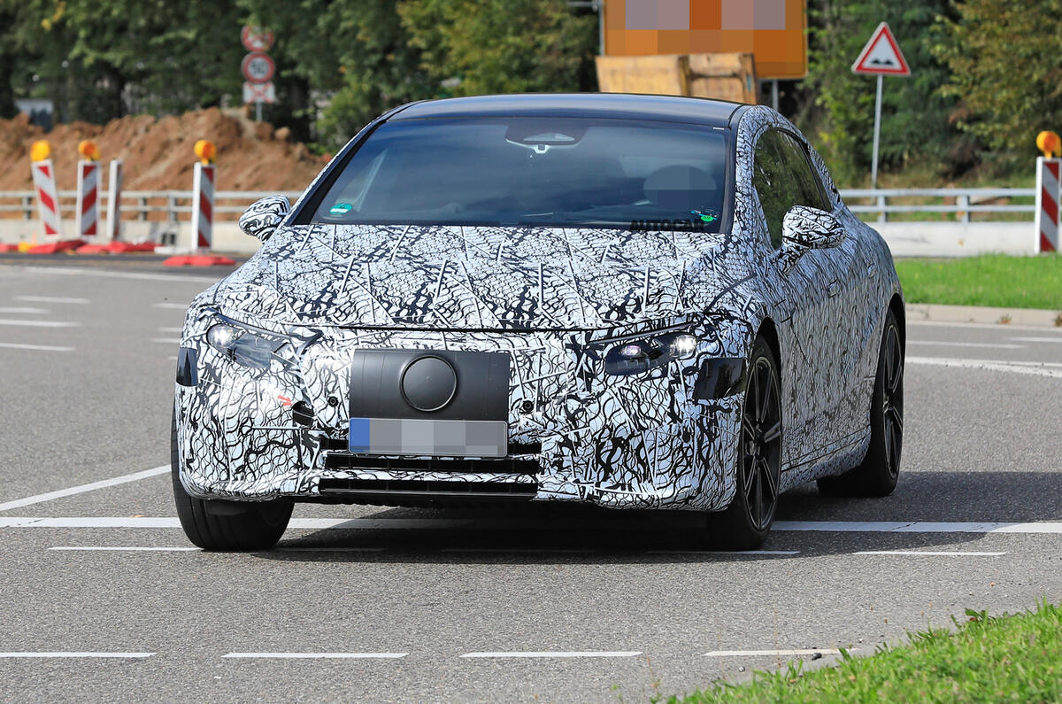 2021 Mercedes-Benz EQS: luxury EV drops disguise as reveal ...