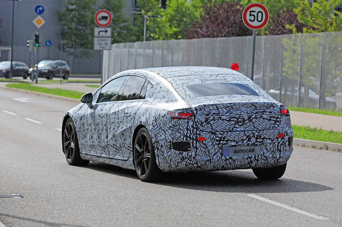 2021 Mercedes-Benz EQS: luxury EV drops disguise as reveal ...