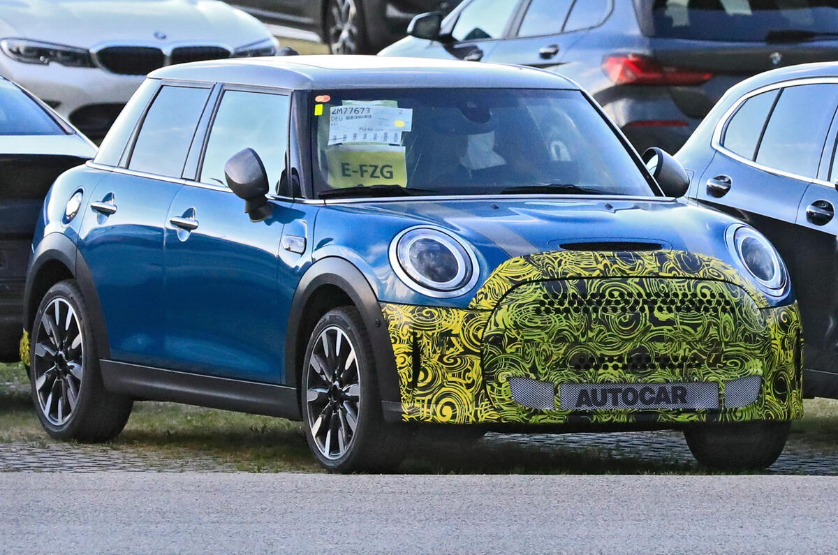2021 Mini Electric Set To Gain Styling Tweaks New Infotainment Autocar