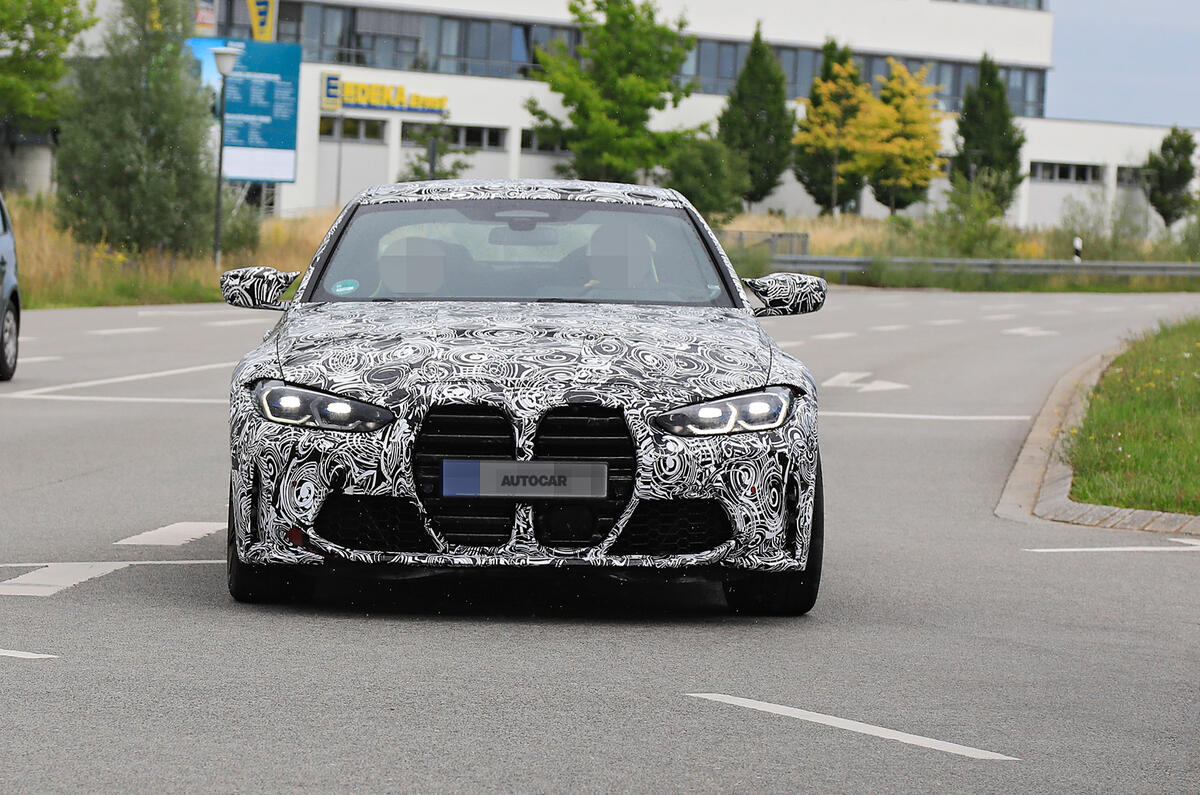 New 2021 Bmw M4 Prototype Reveals Bold Front End Autocar