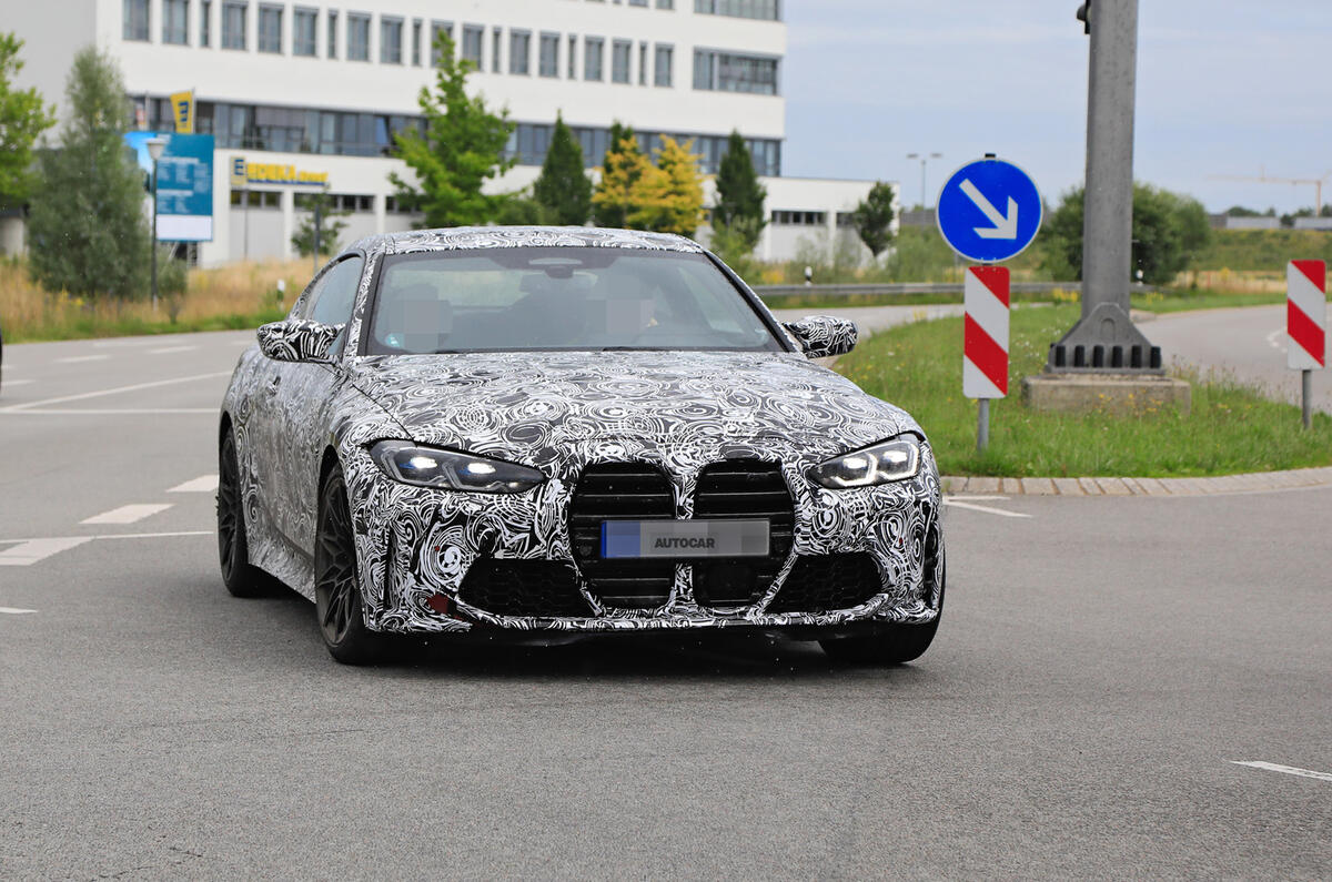 New 2021 Bmw M4 Prototype Reveals Bold Front End Autocar