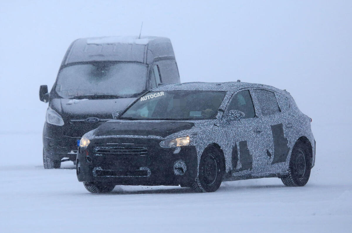 Ford Focus spy shots