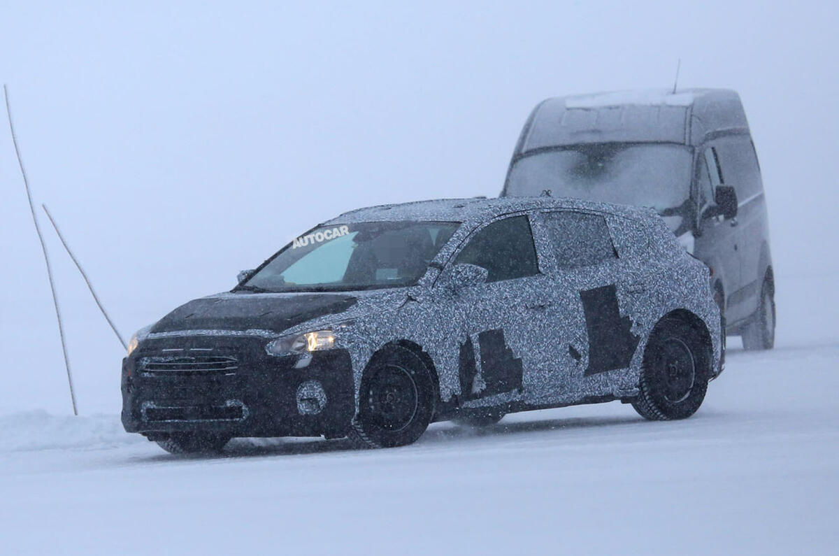 Ford Focus spy shots