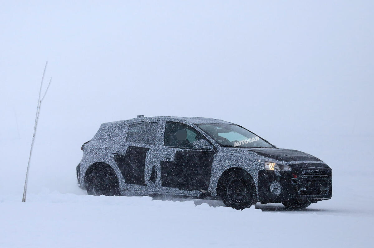 Ford Focus spy shots