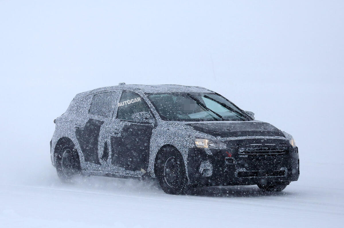 Ford Focus spy shots