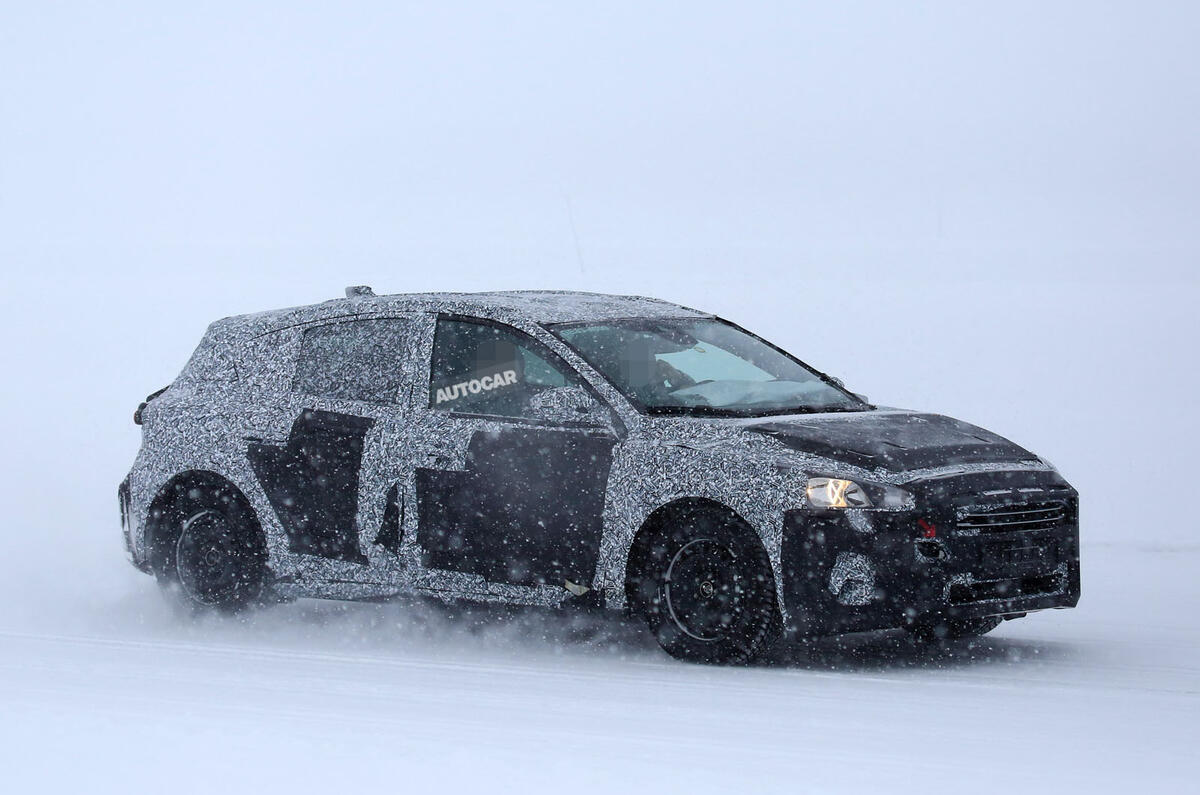 Ford Focus spy shots