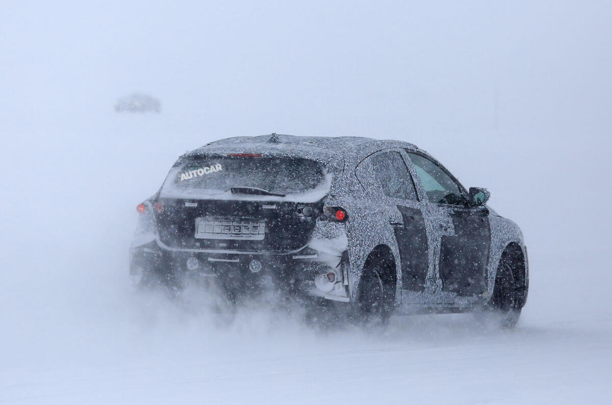 Ford Focus spy shots