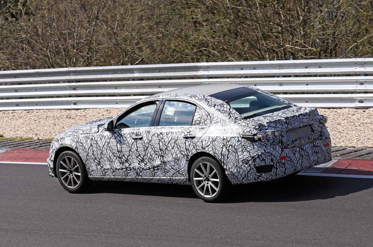 New 2020 Mercedes Benz C Class Hits The Nurburgring Autocar