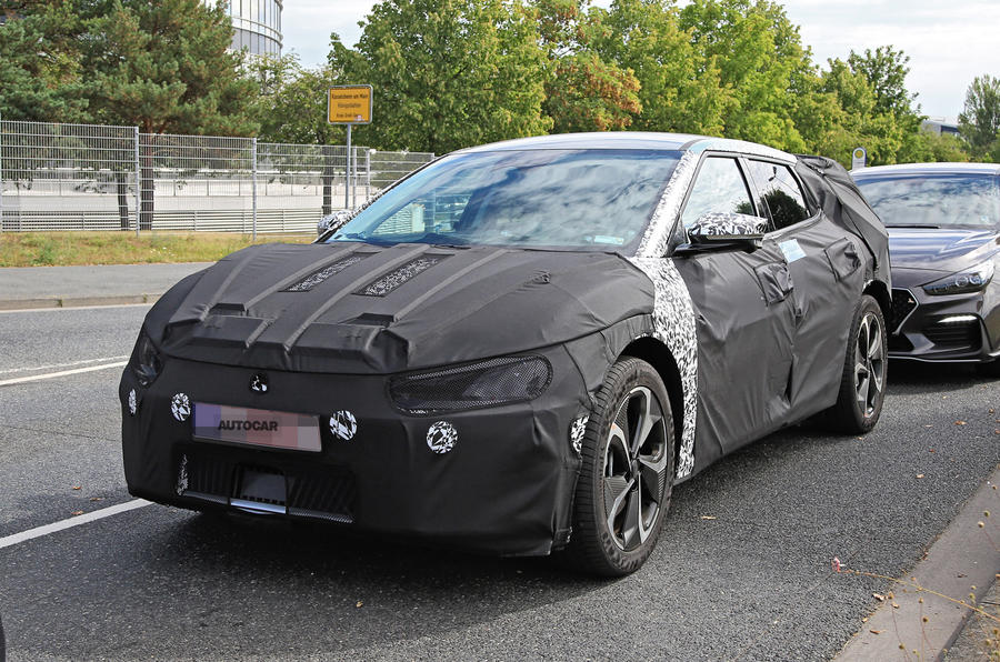 Bespoke Kia EV for 2022 spotted for the first time Autocar