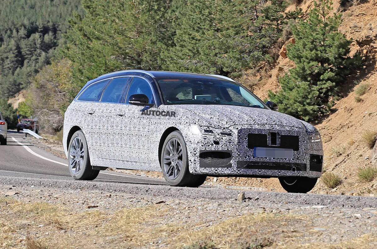 New Jaguar Xf 2020 Facelift Tests In Sportbrake Form