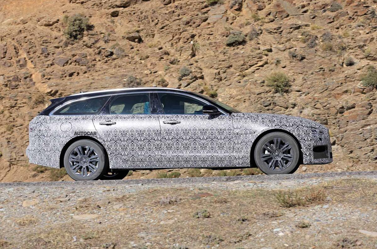 New Jaguar Xf 2020 Facelift Tests In Sportbrake Form