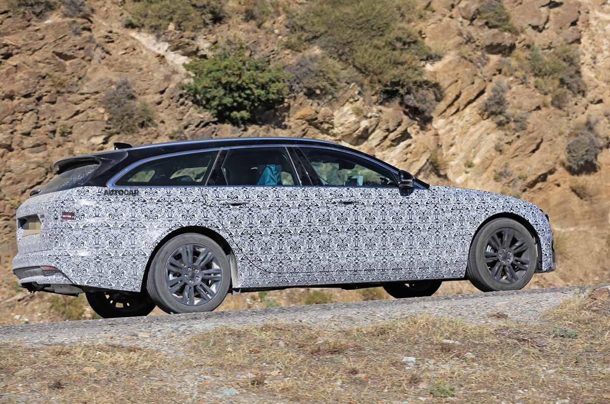 New Jaguar Xf 2020 Facelift Tests In Sportbrake Form