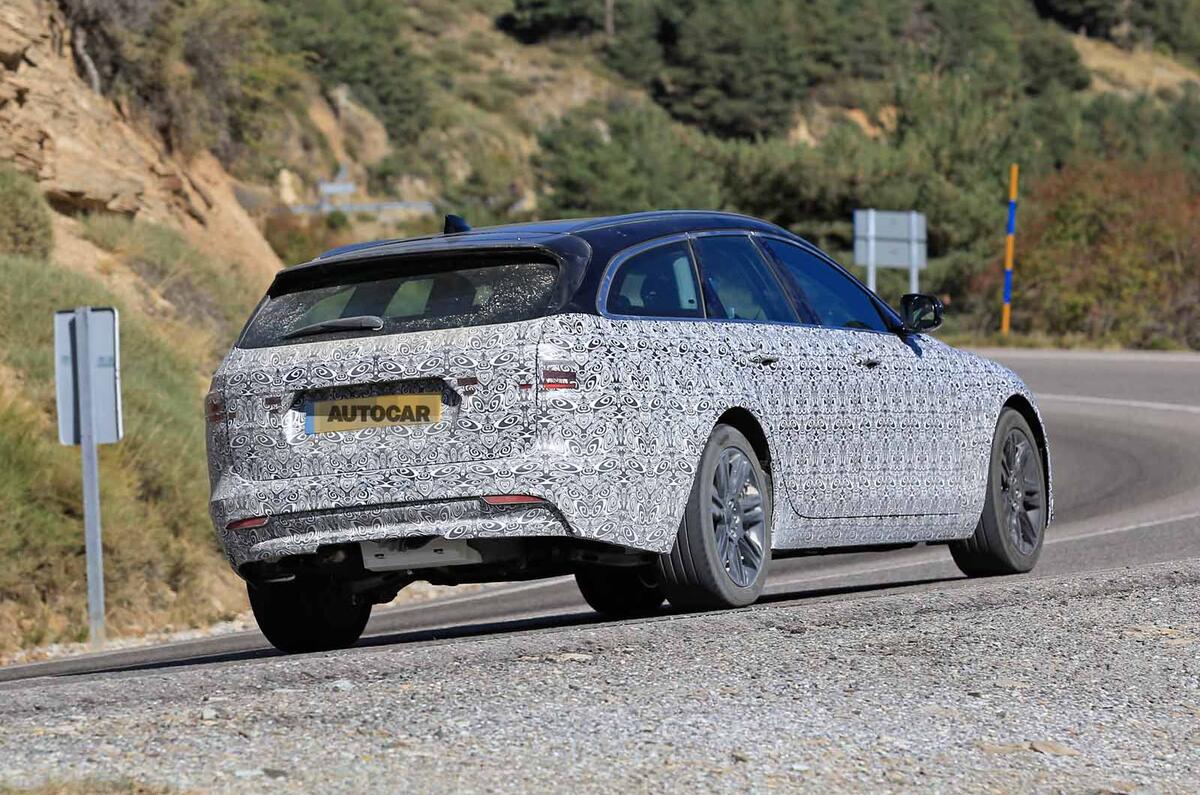 New Jaguar Xf 2020 Facelift Tests In Sportbrake Form