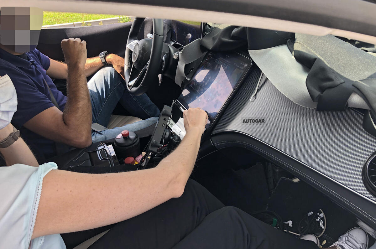 2021 Mercedes-Benz EQS: images give first look at interior ...