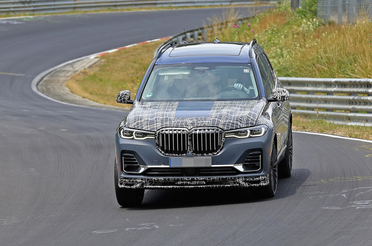 Alpina Version Of Bmw X7 Seen Testing For The First Time Autocar