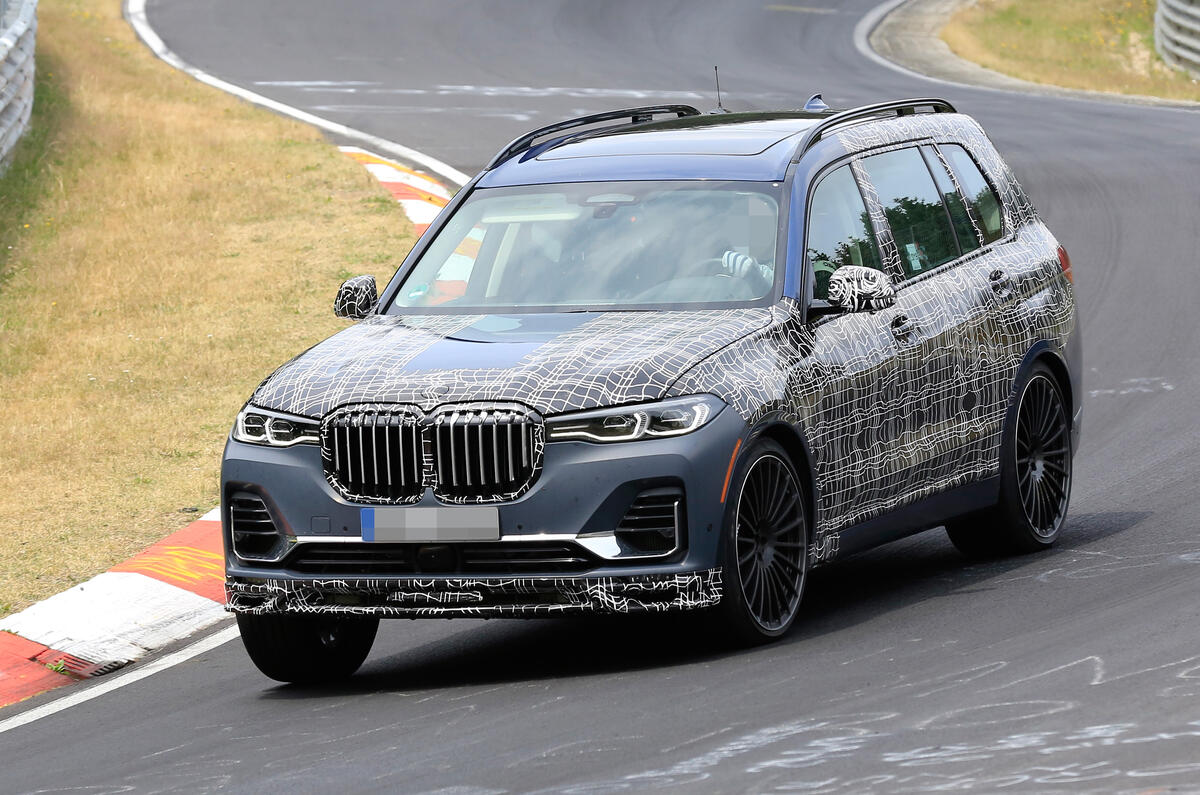 Alpina Version Of Bmw X7 Seen Testing For The First Time Autocar