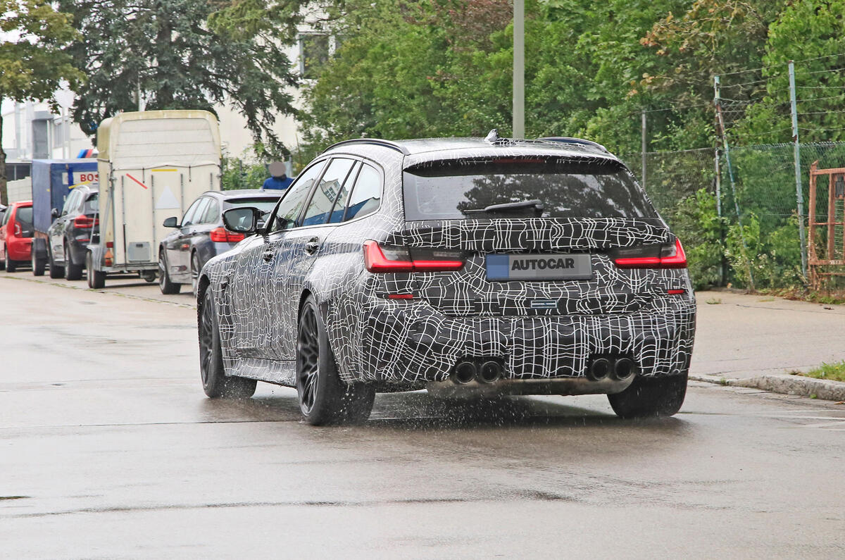 2022 BMW M3 Touring: New images show off hot estate | Autocar