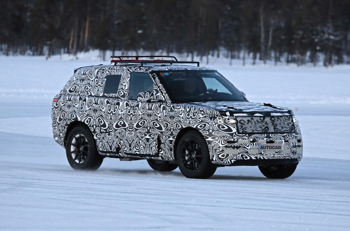 2022 Range Rover Sport Begins Winter Test Phase Autocar
