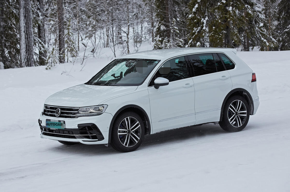 2020 Volkswagen Tiguan R prototype