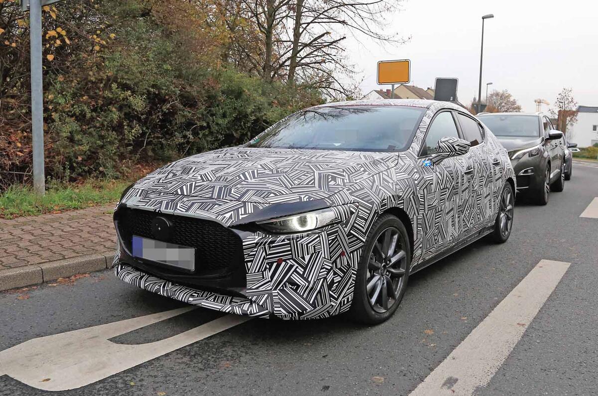 New Mazda 3 Spied For First Time Ahead Of La Show Debut Autocar