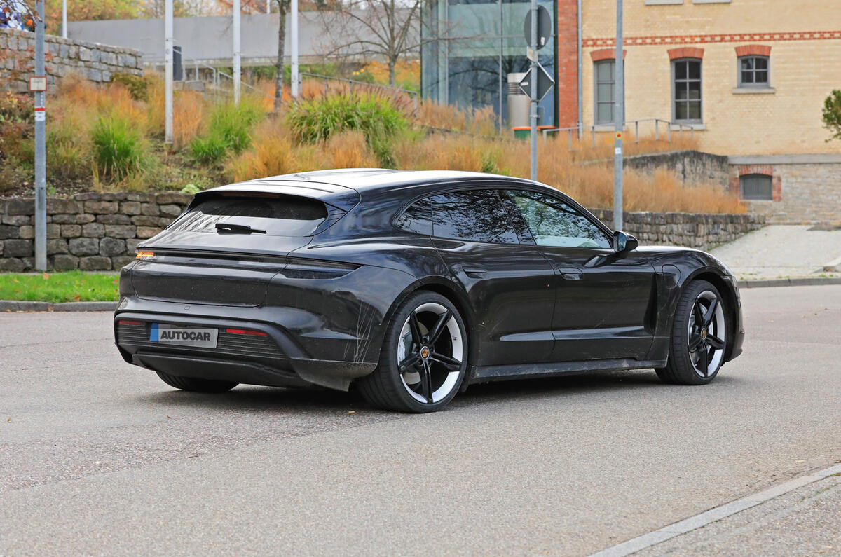 2021 Porsche Taycan Cross Turismo spotted with no disguise | Autocar