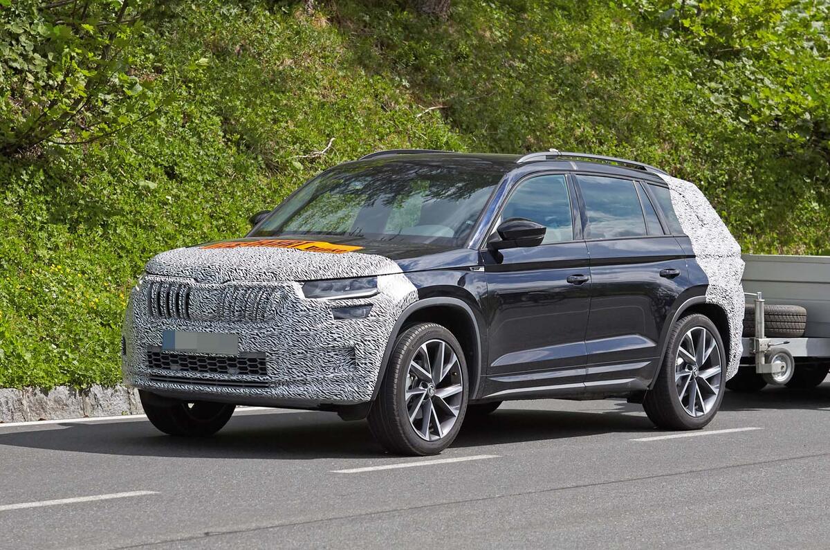 Skoda kodiaq facelift 2020