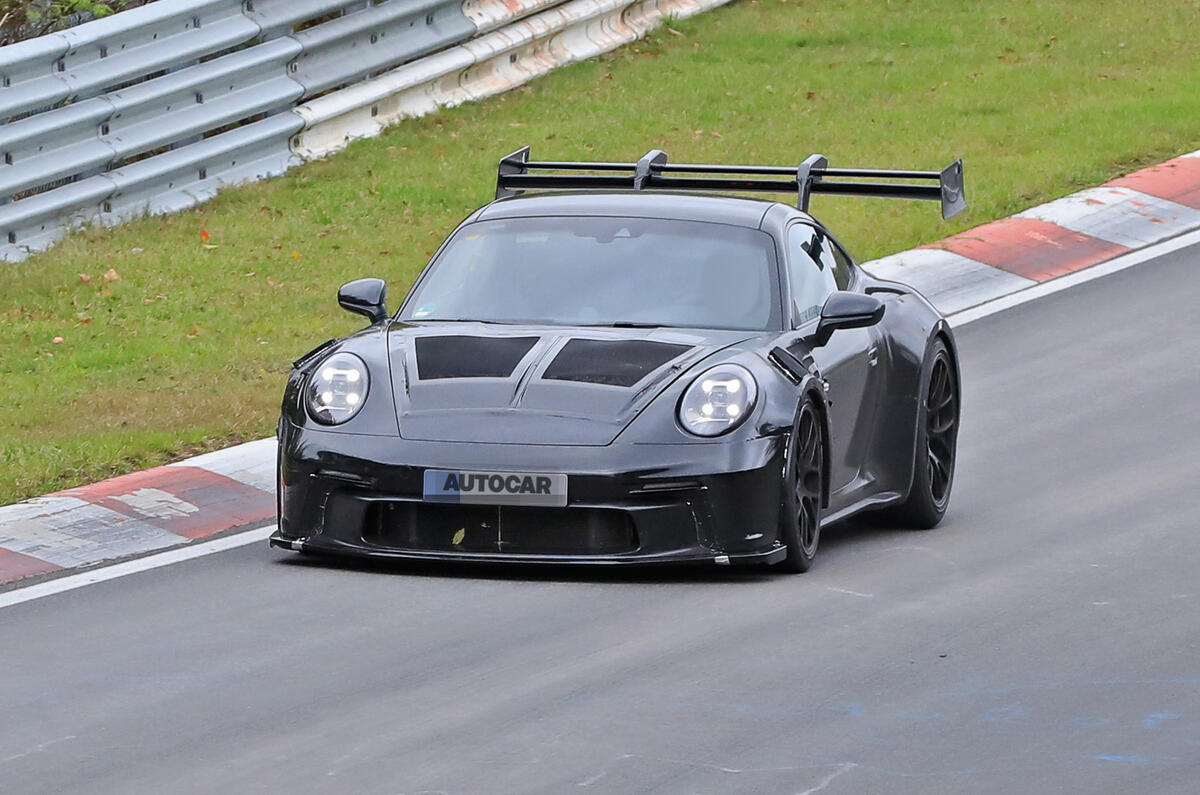 Extreme Porsche 911 GT3 RS prototype hits the Nurburgring Autocar