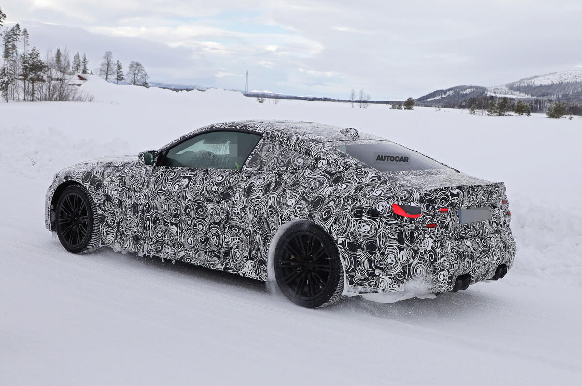2020 BMW M4 prototype