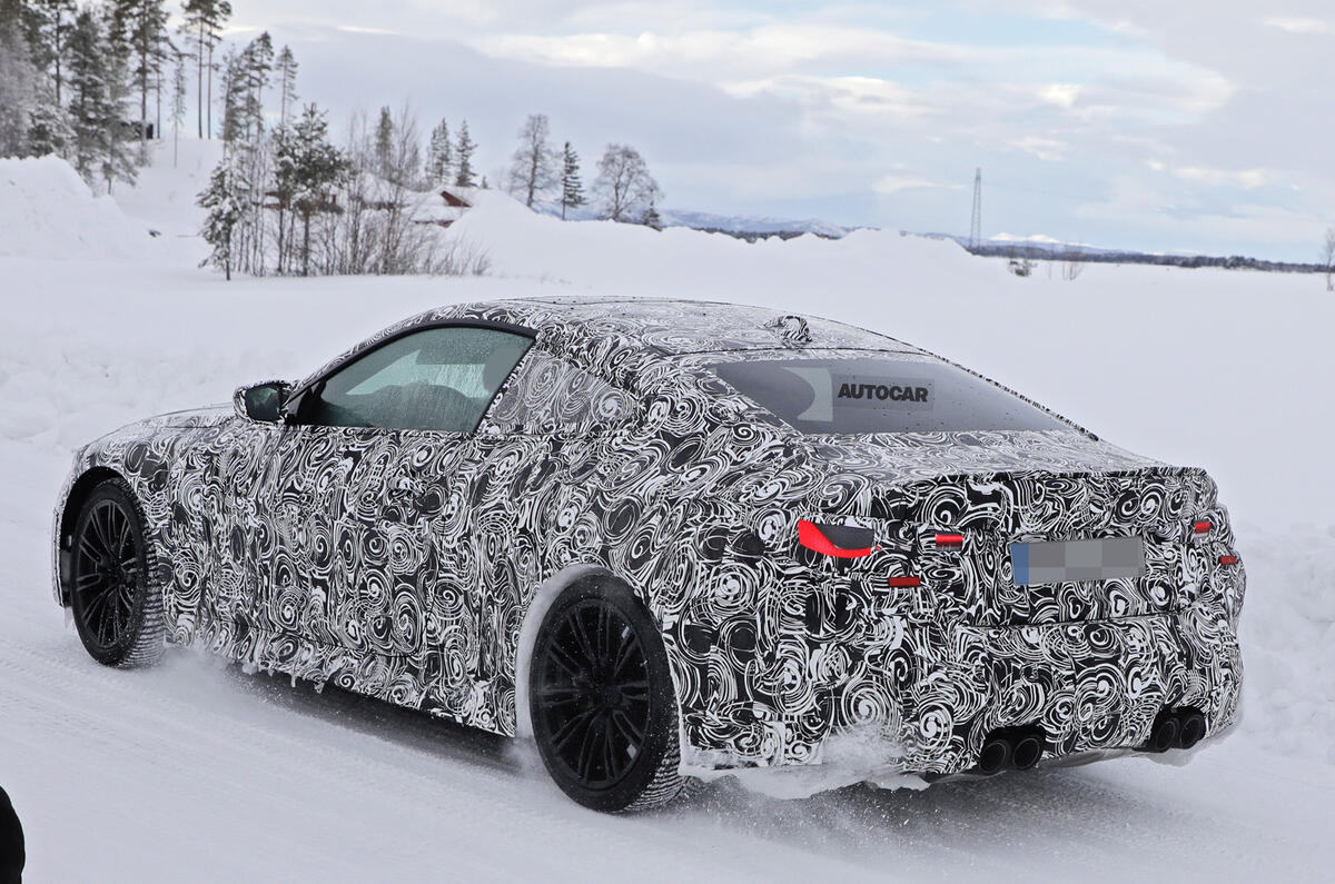 2020 BMW M4 prototype