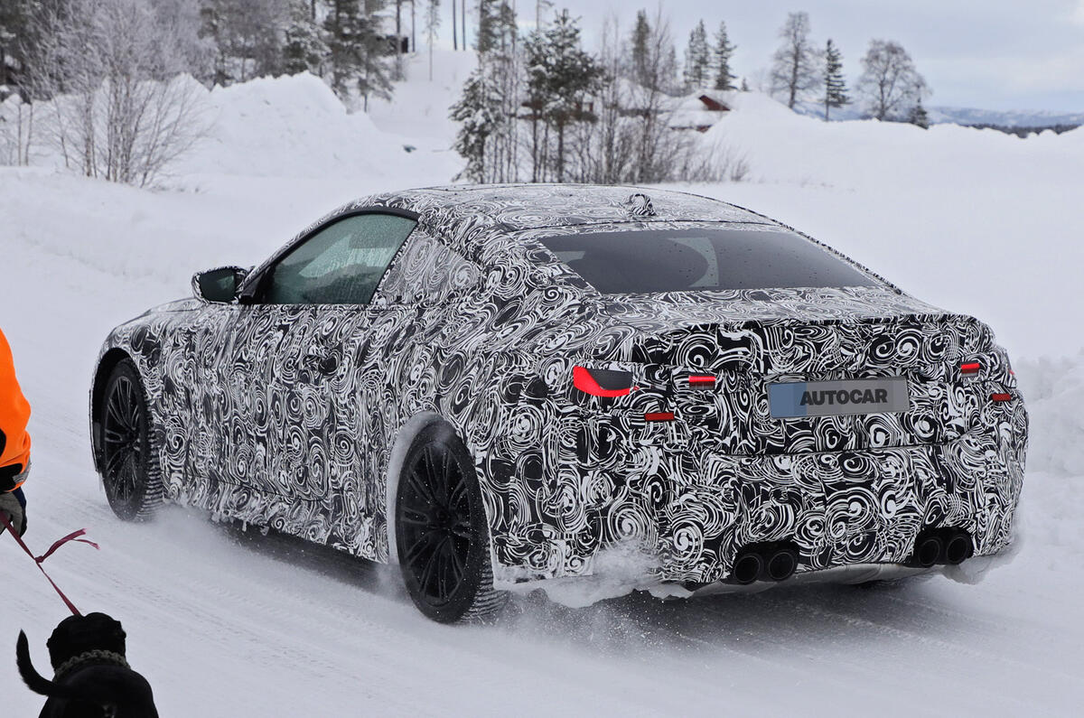 2020 BMW M4 prototype