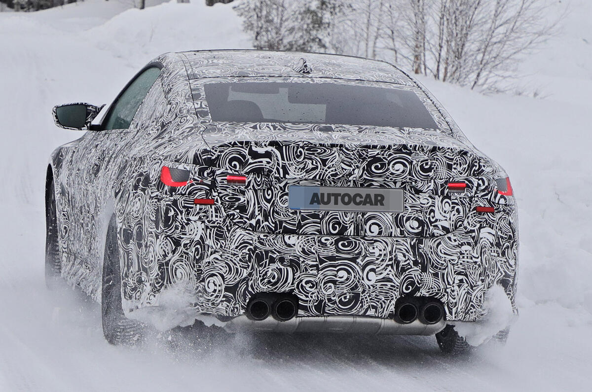 2020 BMW M4 prototype