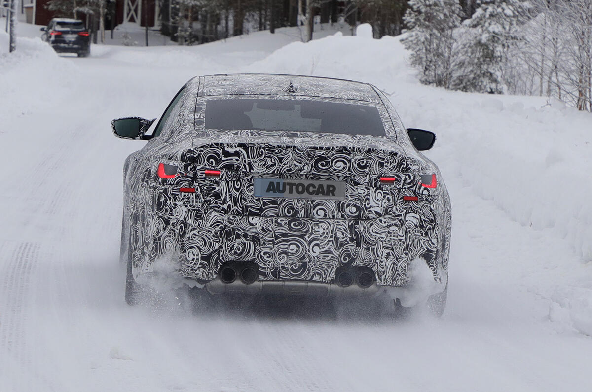 2020 BMW M4 prototype