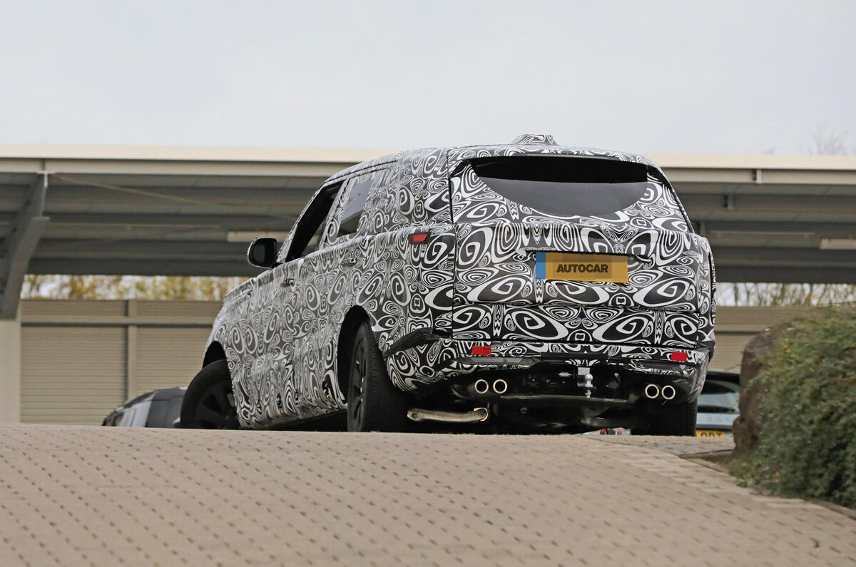 New 2021 Range Rover Spotted In Long Wheelbase Form Autocar
