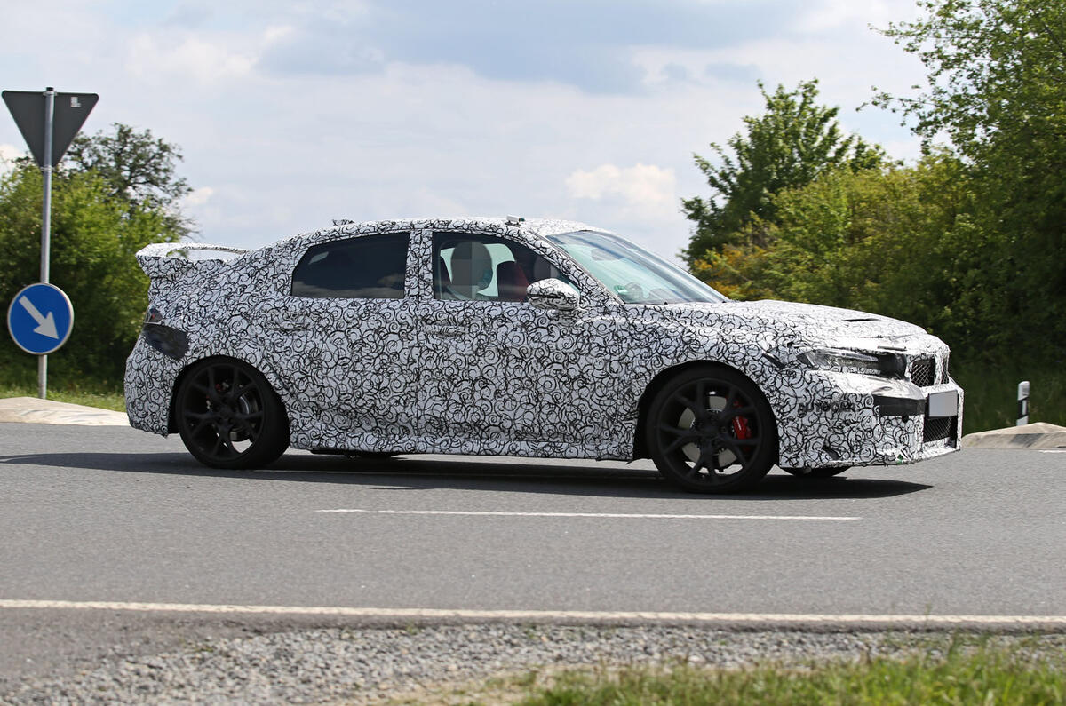 2022 Honda Civic Type R Next Gen Hot Hatch Seen For First Time