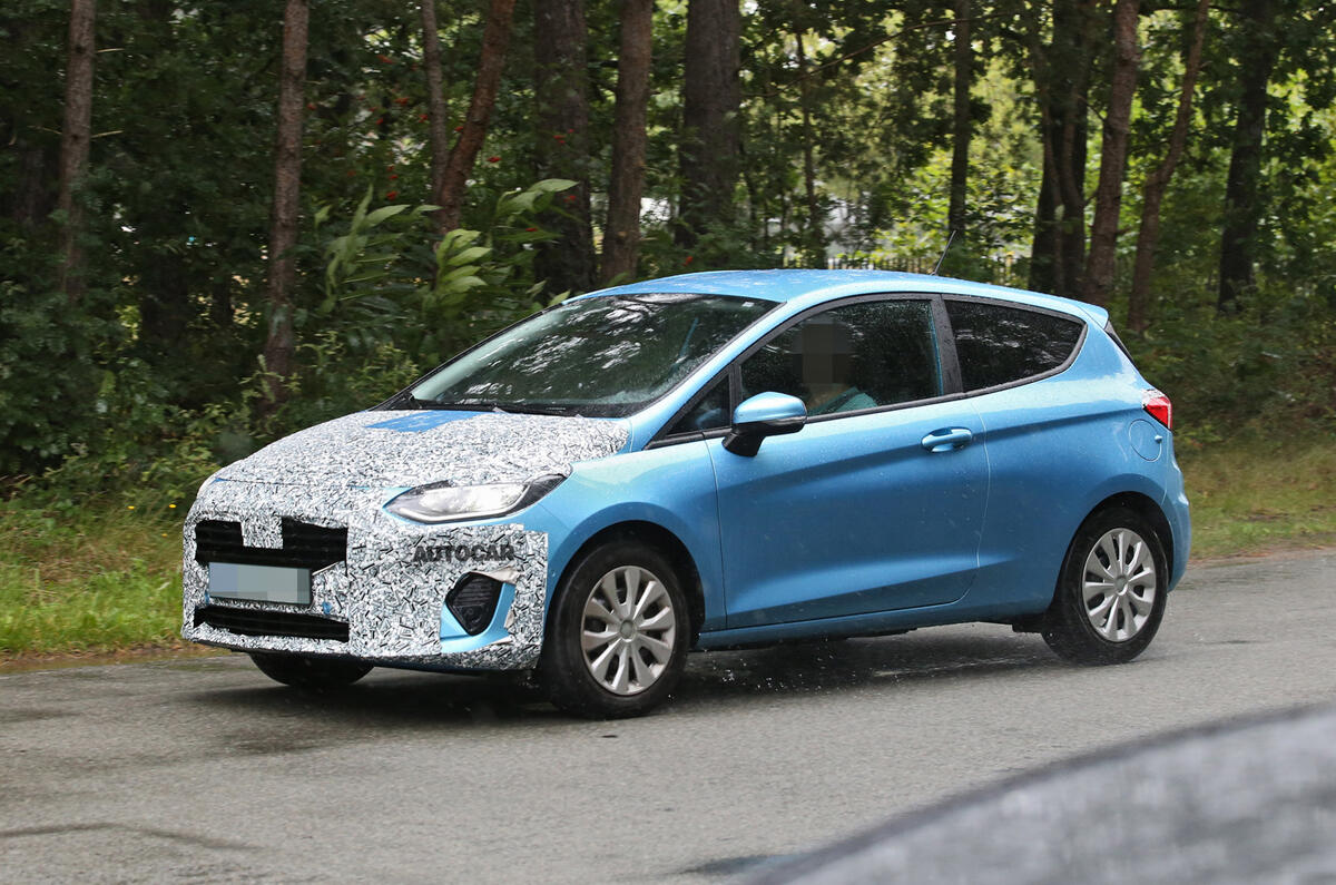 2022 Ford Fiesta updated hatch seen in STLine and entry trims Autocar