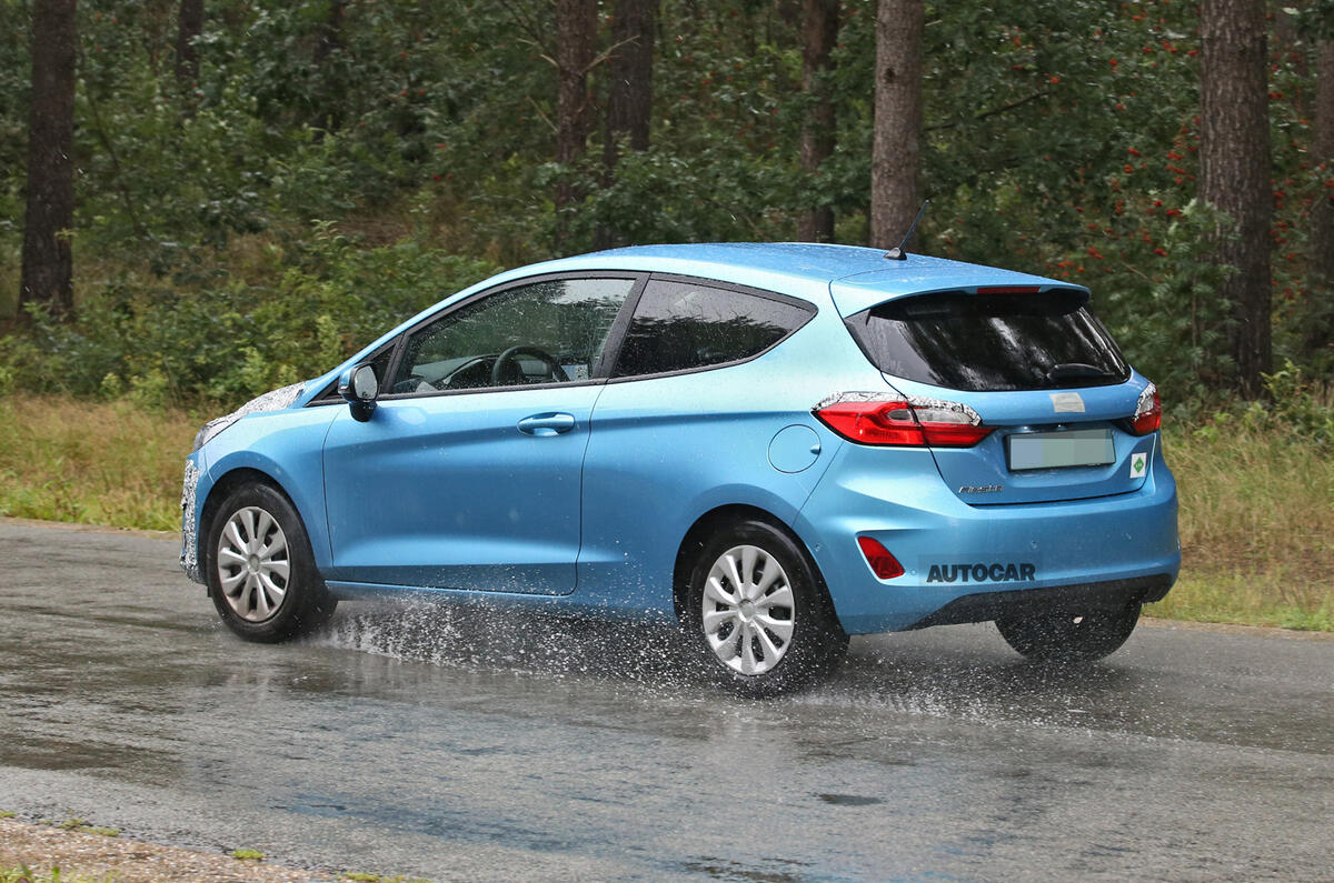 2022 Ford Fiesta updated hatch seen in STLine and entry trims Autocar