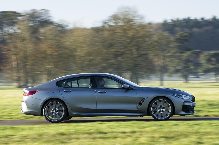 BMW 8 Series Gran Coupe 2019 UK first drive review - hero right