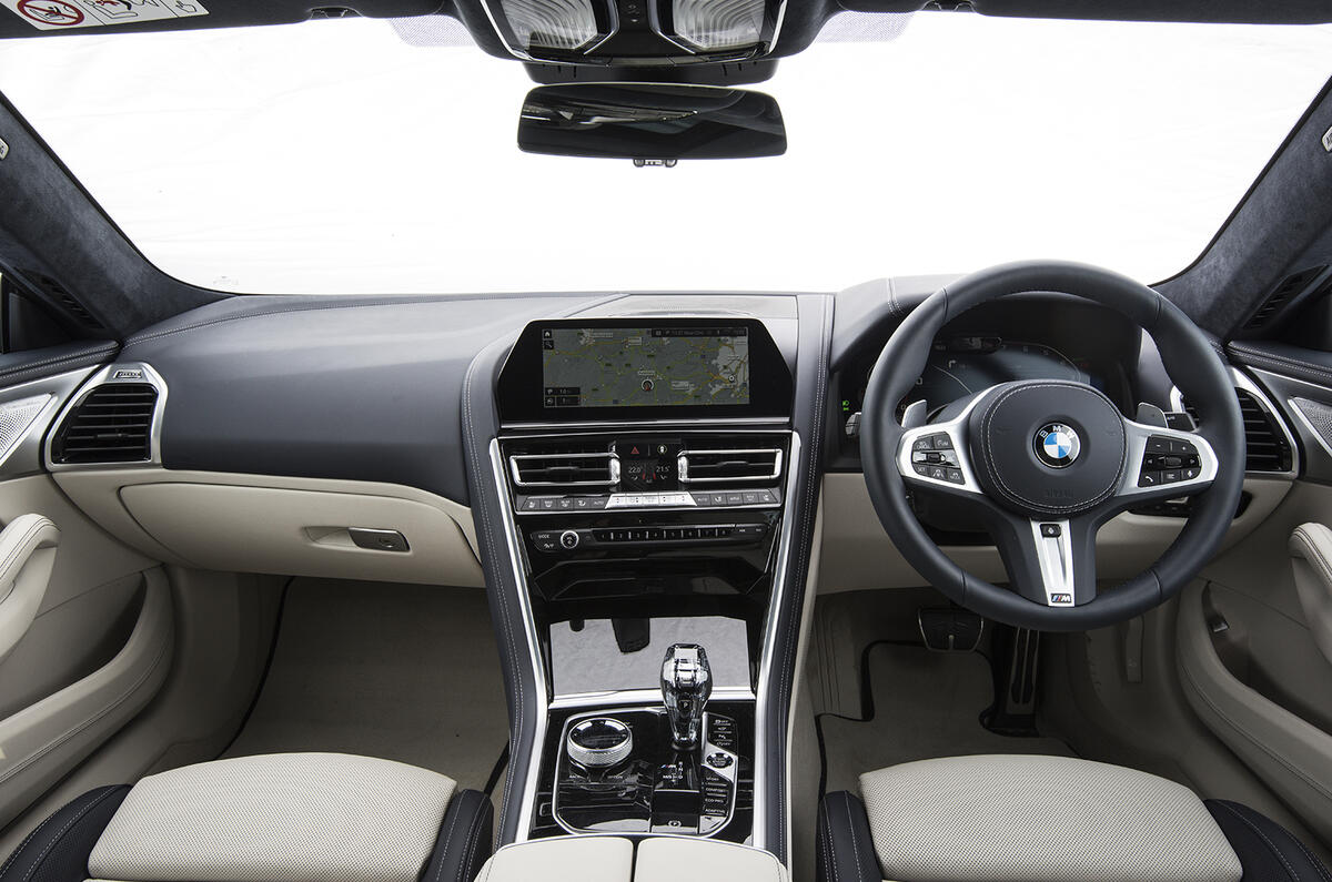 BMW 8 Series Gran Coupe 2019 UK first drive review - cabin