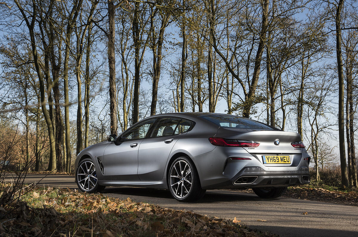 BMW 8 Series Gran Coupe 2019 UK first drive review - static rear