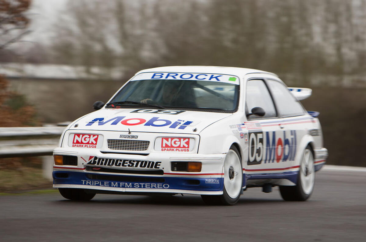 Autosport International preview - driving the Ford Sierra Cosworth RS500