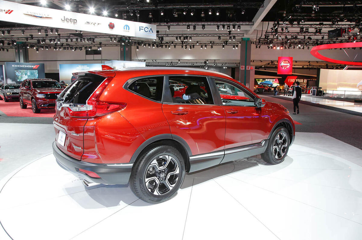 New Honda Cr V Revealed But Uk Sales On Hold Until Late 2017 Autocar