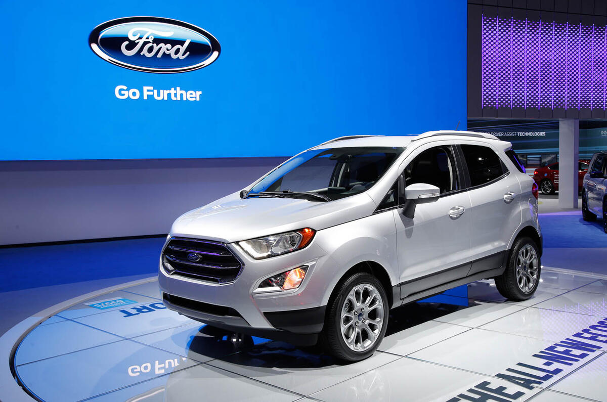 2017 Ford Ecosport Previewed In All New Us Model Autocar